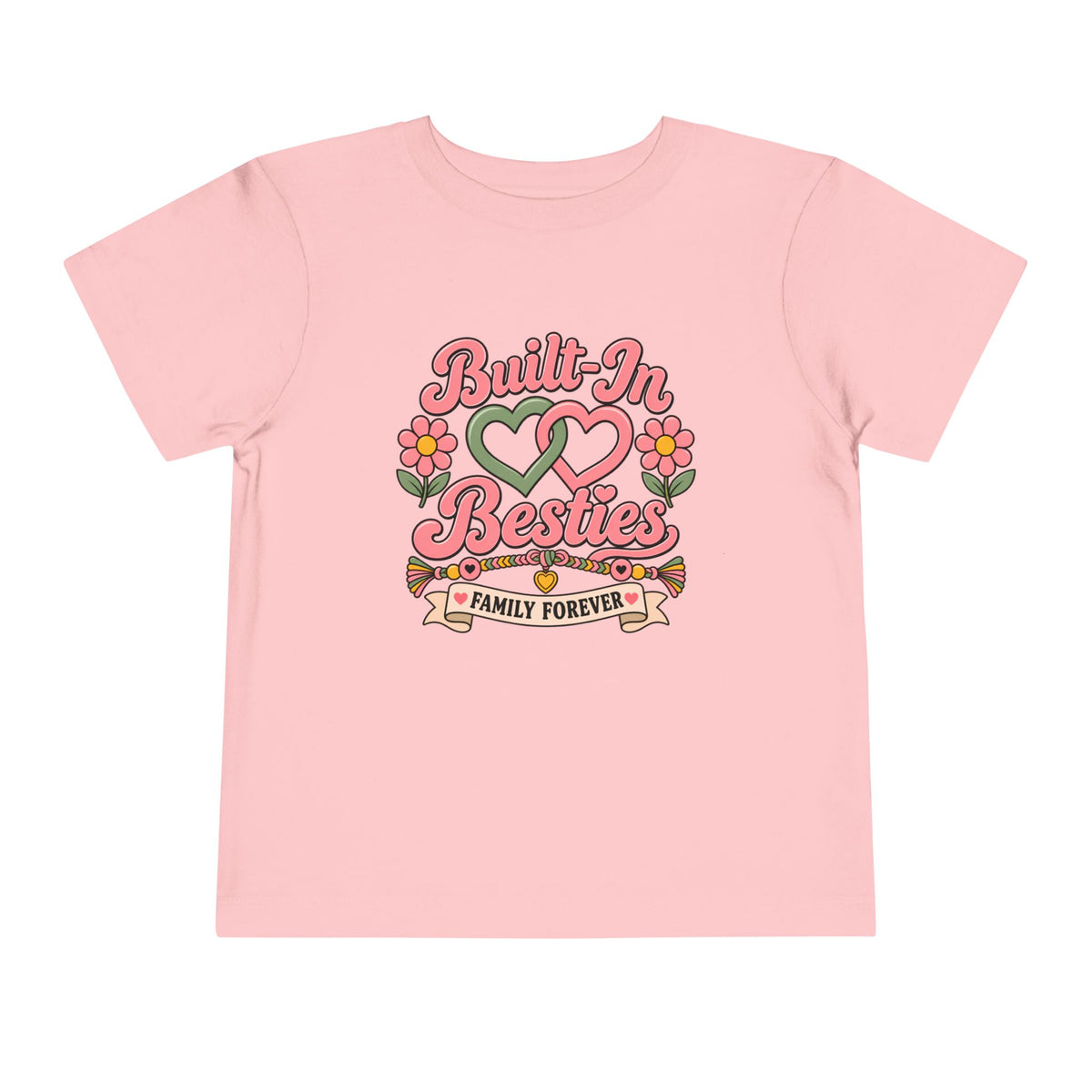 Built In Besties Friendship Bracelet T-Shirt