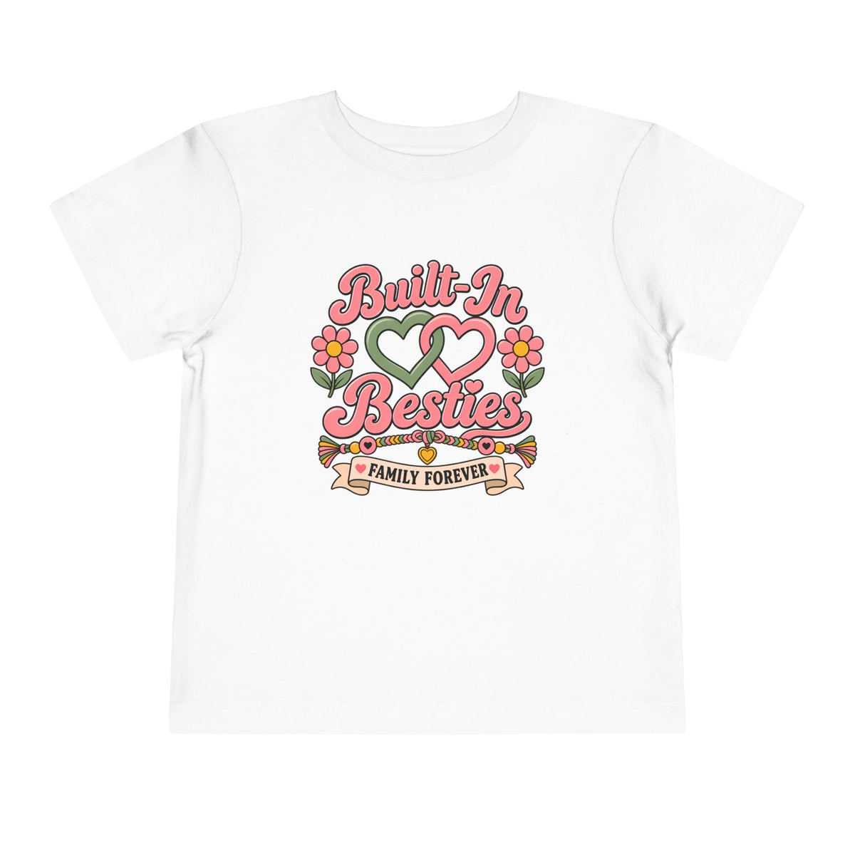 Built In Besties Friendship Bracelet T-Shirt