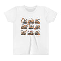 Halloween Construction Grid Kids T-Shirt