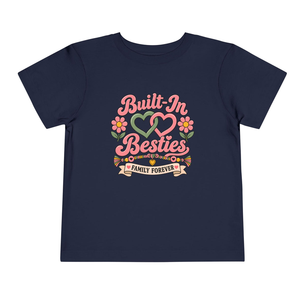 Built In Besties Friendship Bracelet T-Shirt