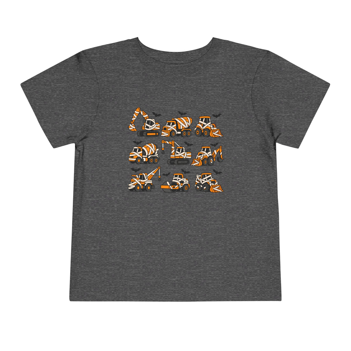 Halloween Construction Grid T-Shirt