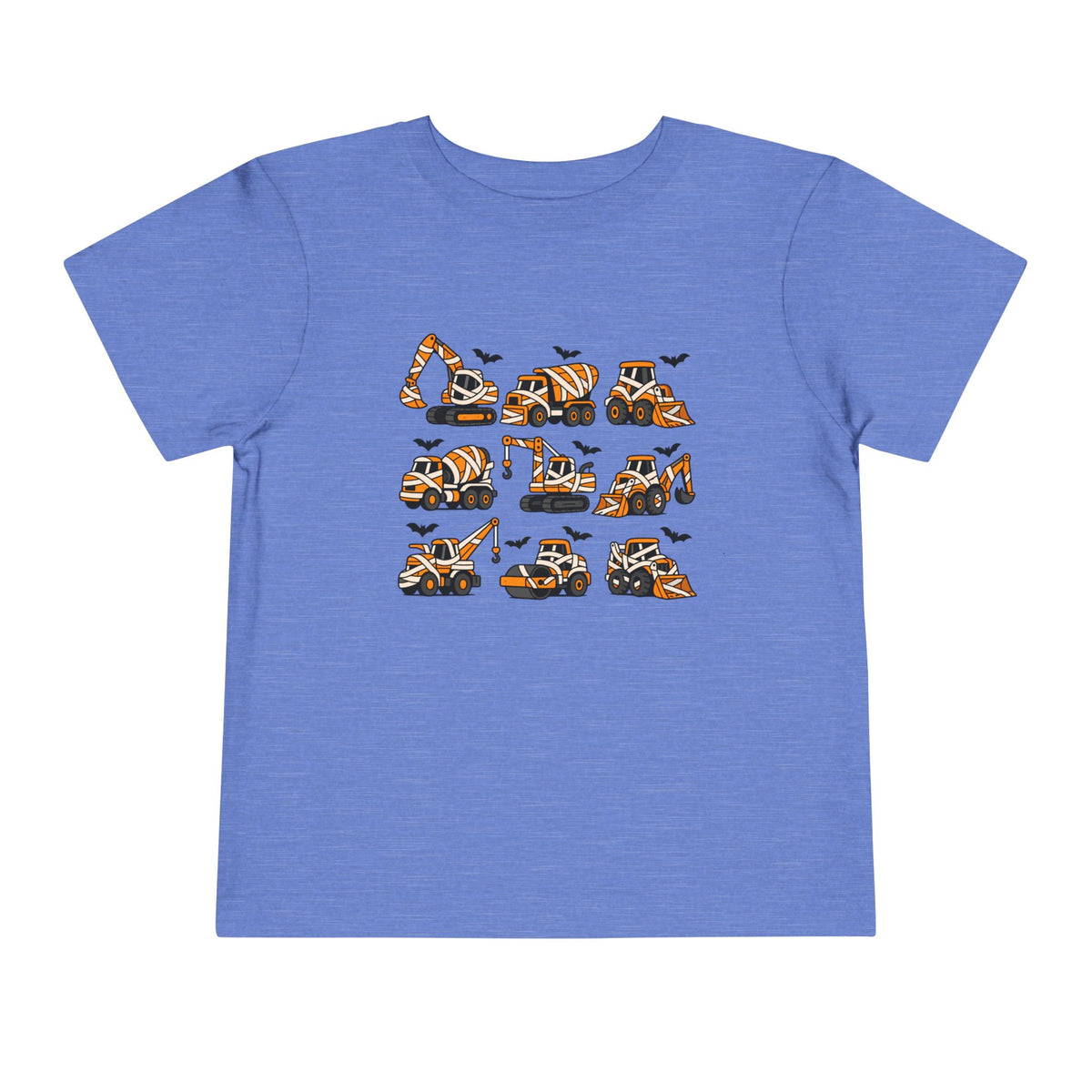 Halloween Construction Grid T-Shirt