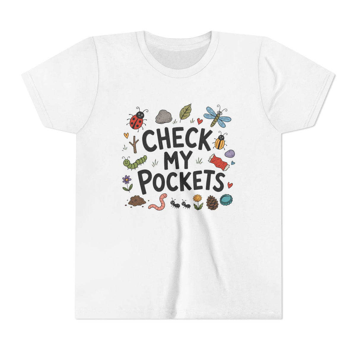 Check My Pockets Kids T-Shirt