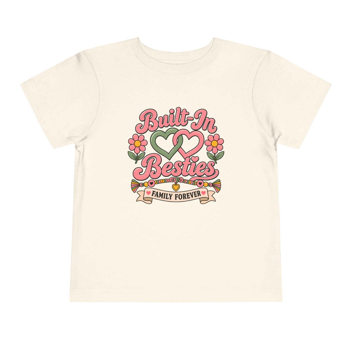 Built In Besties Friendship Bracelet T-Shirt